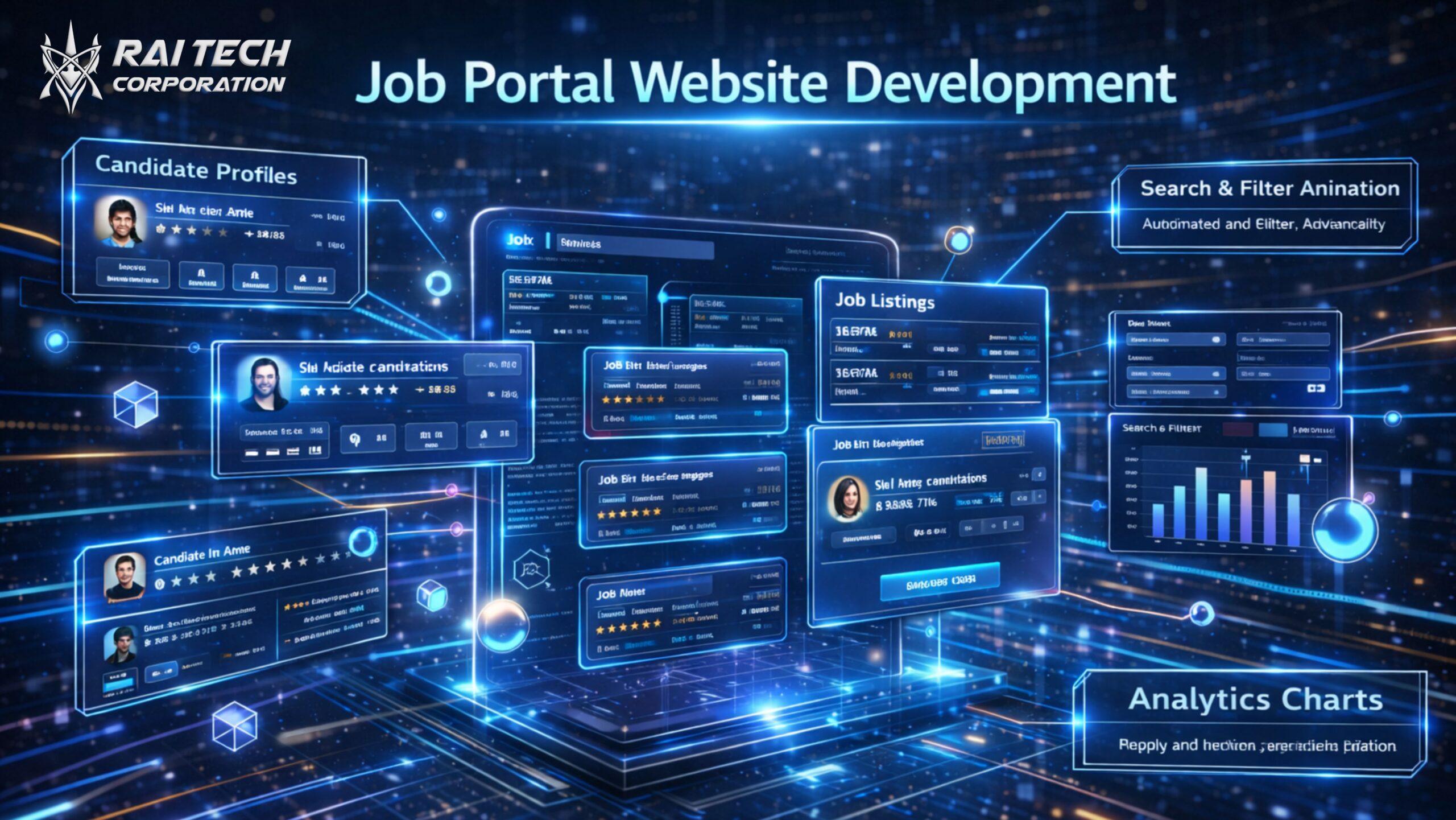 Job Portal Website Development: Transforming Recruitment with Rai Tech Corporation